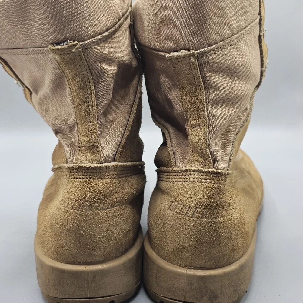 Belleville Army Combat Boots Hot Weather-Flame Resistant Vibram 340A 14.5 R